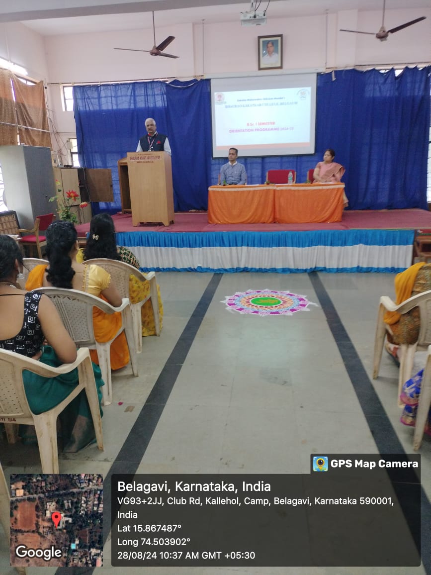 Orientation Programme for B.Sc.I students